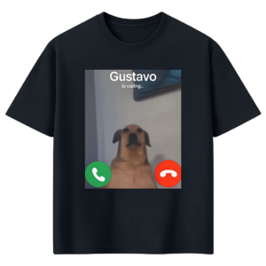 GUSTAVO IS CALLING | Hund Facetime Call Shirt