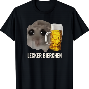 LECKER BIERCHEN | Meme Hamster Shirt